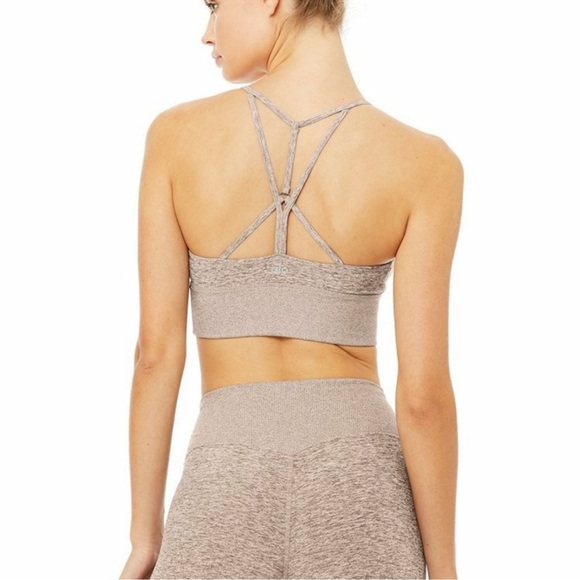 ALO Yoga Lush Strappy Back Sport Bra NWT - Picture 2 of 6